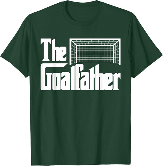 The Goal Father Funny Soccer Dad's Christmas T-Shirt - T-Shirt | Forest