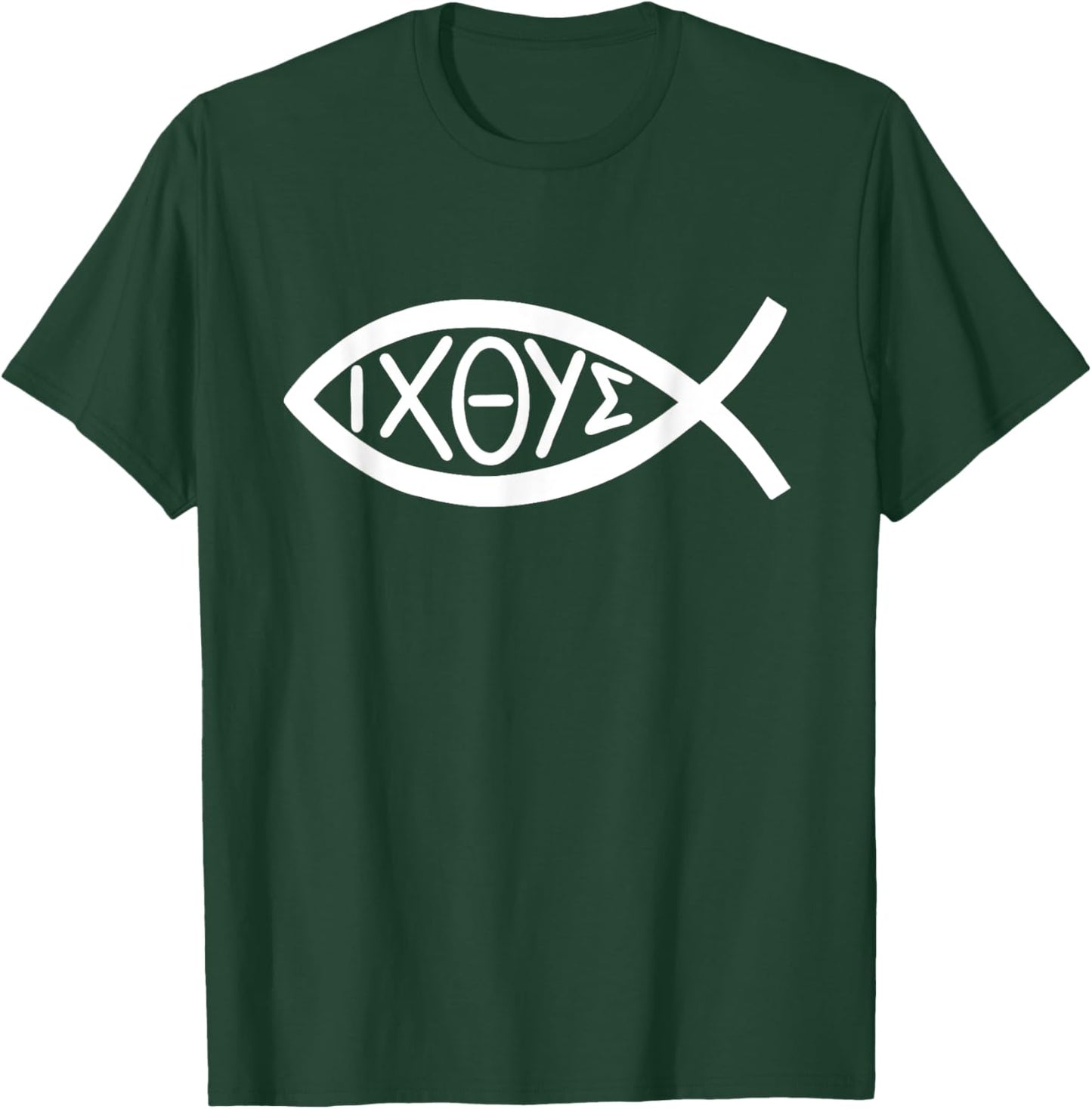Jesus Fish T-Shirt - T-Shirt | Forest