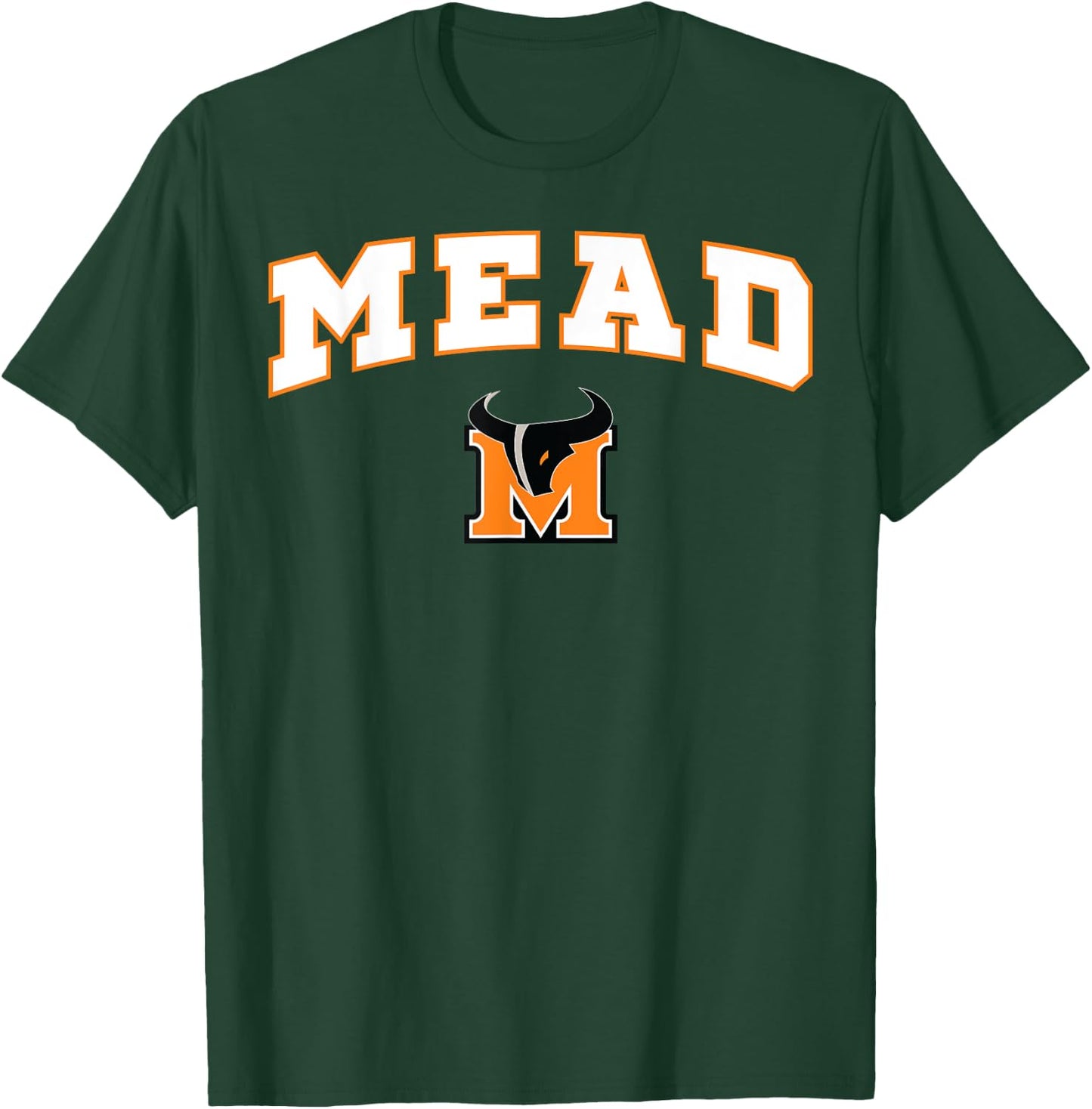 Mead High School Mavericks C2 T-Shirt - T-Shirt | Forest