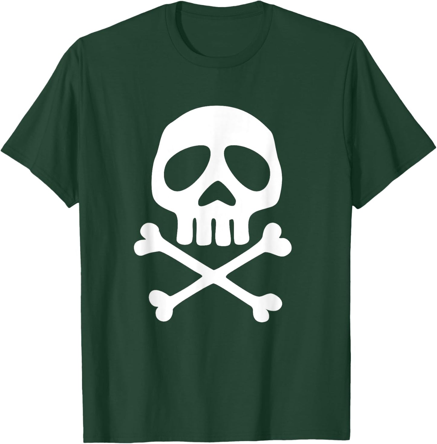 Skull, Space Pirate, Captain Party Halloween Day of the Dead T-Shirt - T-Shirt | Forest