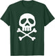 Skull, Space Pirate, Captain Party Halloween Day of the Dead T-Shirt - T-Shirt | Forest