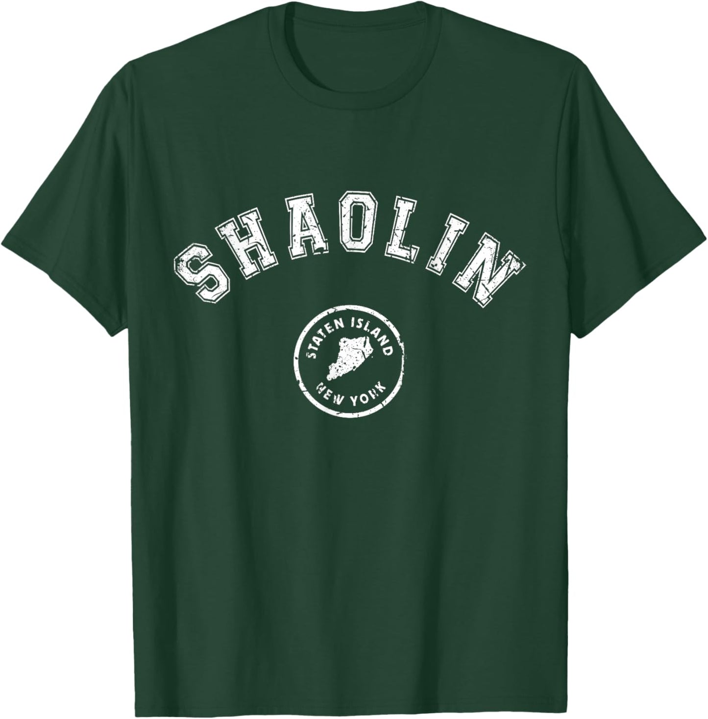 Shaolin Staten Island Old School Hip Hop New York NY T-Shirt - T-Shirt | Forest