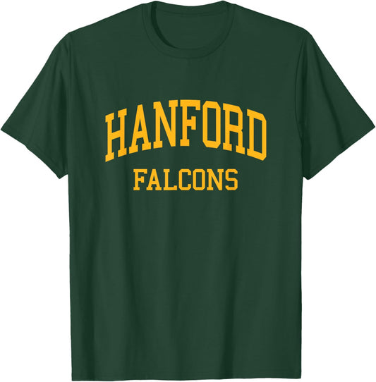 Hanford High School HS Richland WA Retro Sports T-Shirt - T-Shirt | Forest