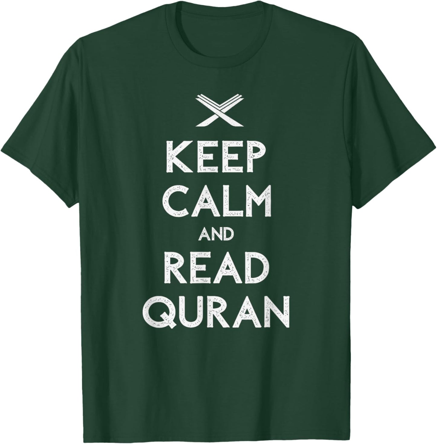Eid Mubarak Read Quran Muslim Dawah T-Shirt - T-Shirt | Forest