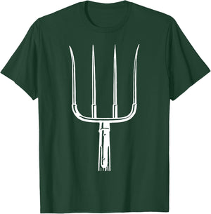 Pitchfork for a Homesteading Farmer T-Shirt - T-Shirt | Forest