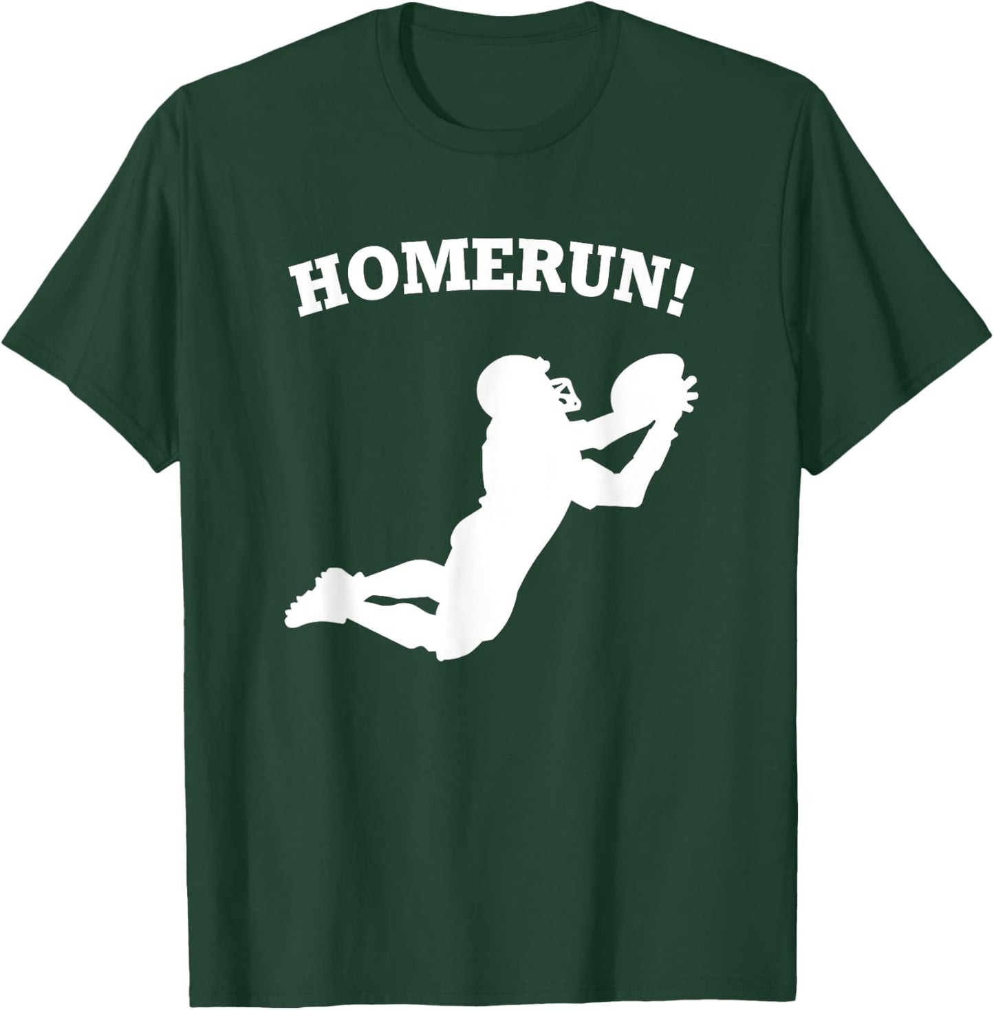 HomeRun - Football Sport Funny T-Shirt - T-Shirt | Forest
