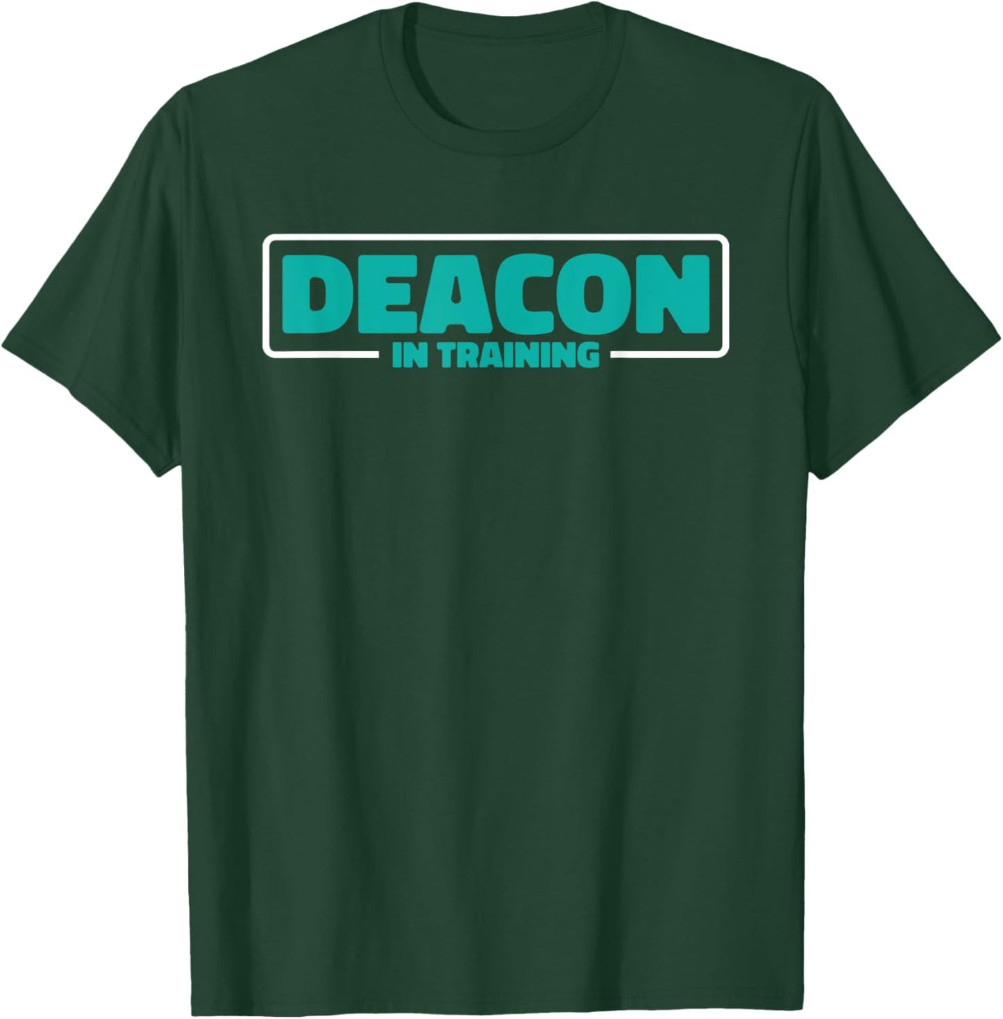 Christianity Training Bible Catholic Jesus Christian Deacon T-Shirt - T-Shirt | Forest