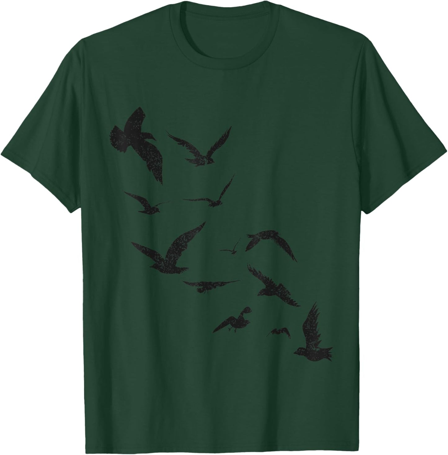 Majestic Flying Birds Of The Sky T-Shirt - T-Shirt | Forest