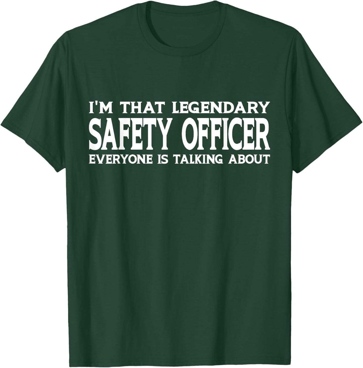 Safety Officer Gifts Safety Officer Birthday Gifts -Adults Black X-Small Modern Lace Embellished Cotton 90%, Polyester 10% Short Sleeve T-Shirt - T-Shirt | Forest