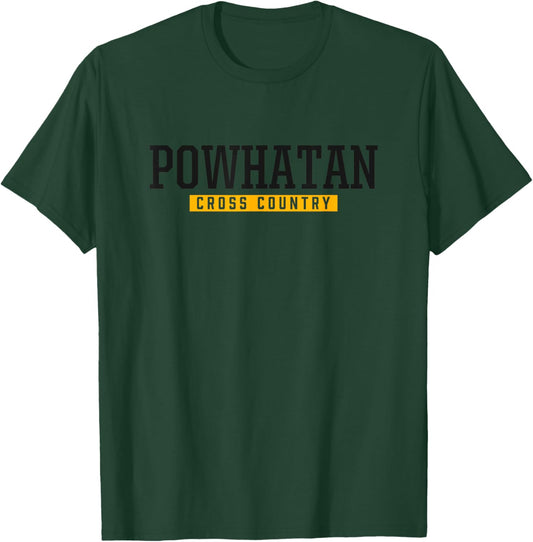 Powhatan High School Cross Country T-Shirt - T-Shirt | Forest