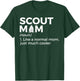 Scouting Funny Scout Mom Definition T-Shirt - T-Shirt | Forest