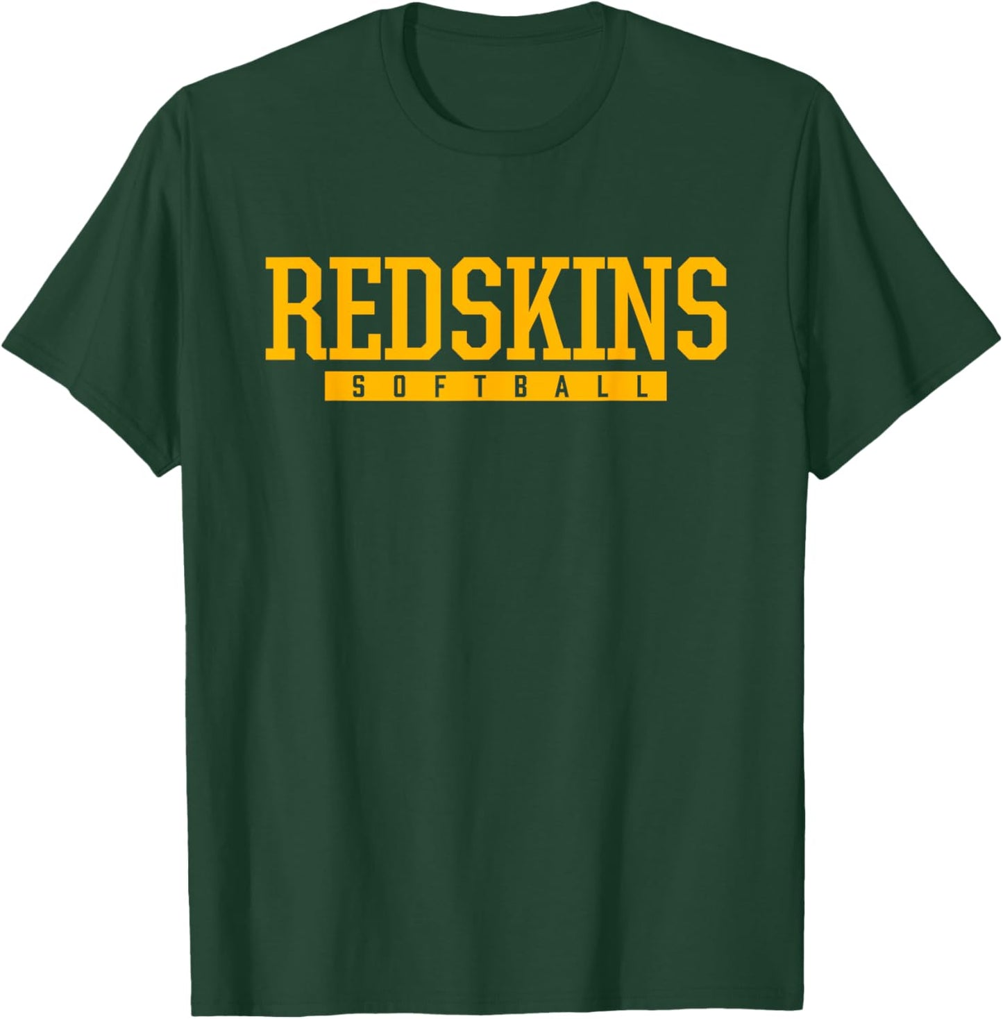 Indian Creek Redskins Softball HS T-Shirt - T-Shirt | Forest