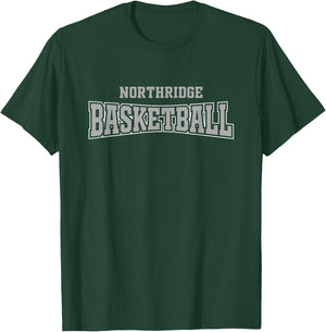 Northridge High School Basketball Warp HS T-Shirt - T-Shirt | Forest