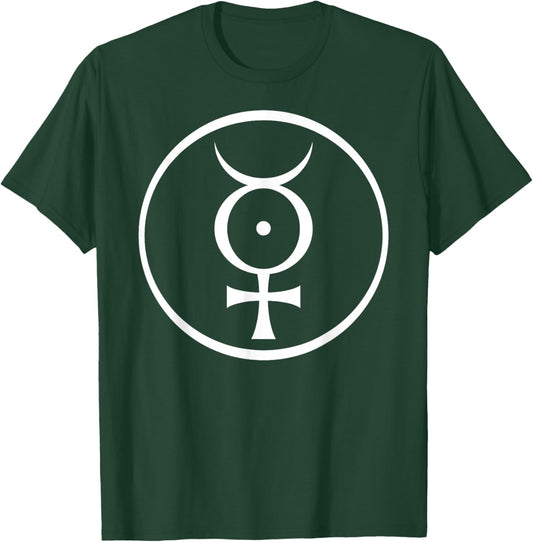 Antichrist Superstar Satanic Mercury Androgyne Industrial Wt T-Shirt - T-Shirt | Forest