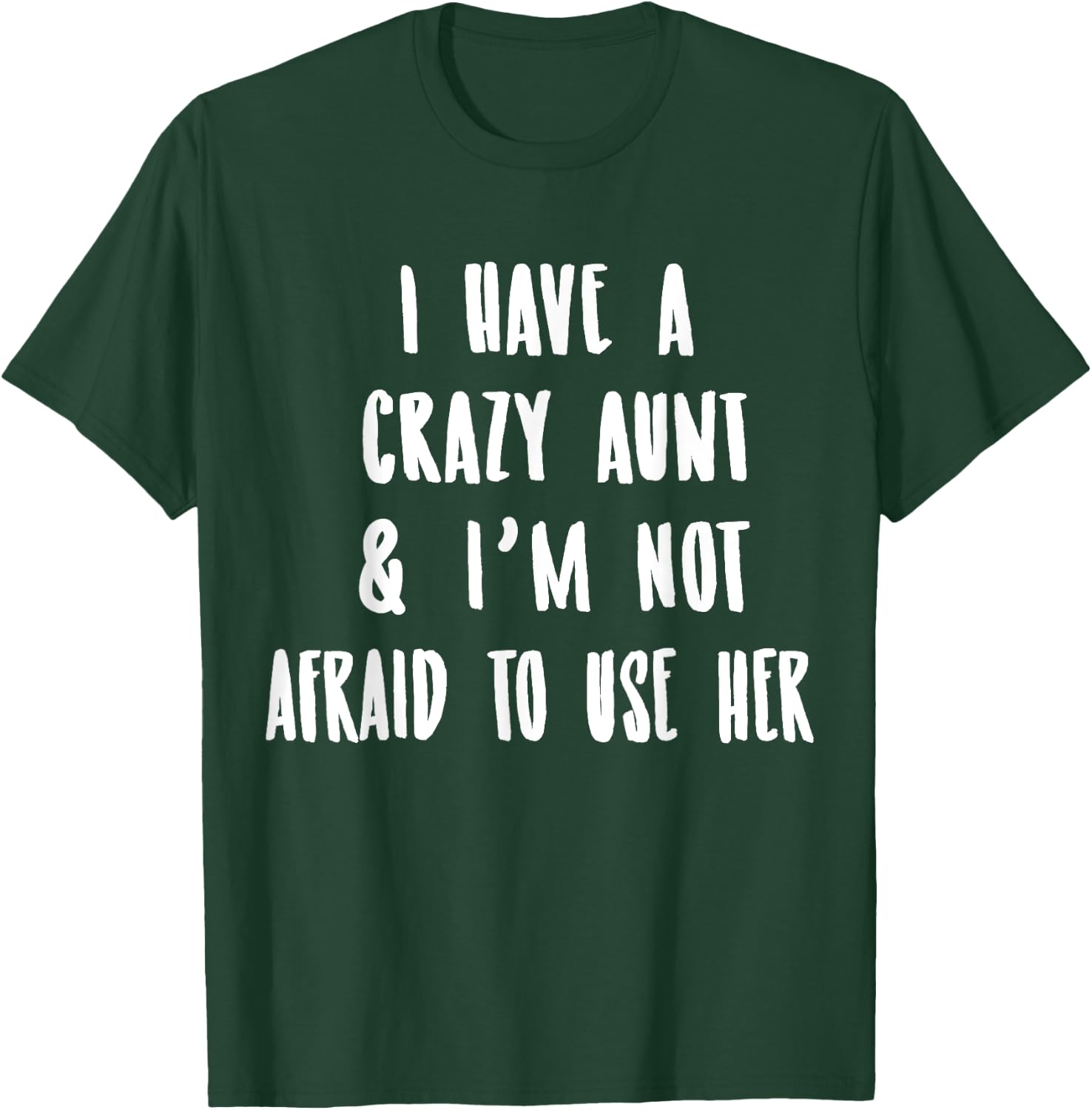 Funny Gift Nephew Niece Birthday Aunt Week Gift Best Auntie T-Shirt - T-Shirt | Forest