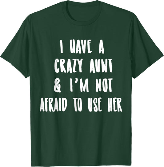 Funny Gift Nephew Niece Birthday Aunt Week Gift Best Auntie T-Shirt - T-Shirt | Forest