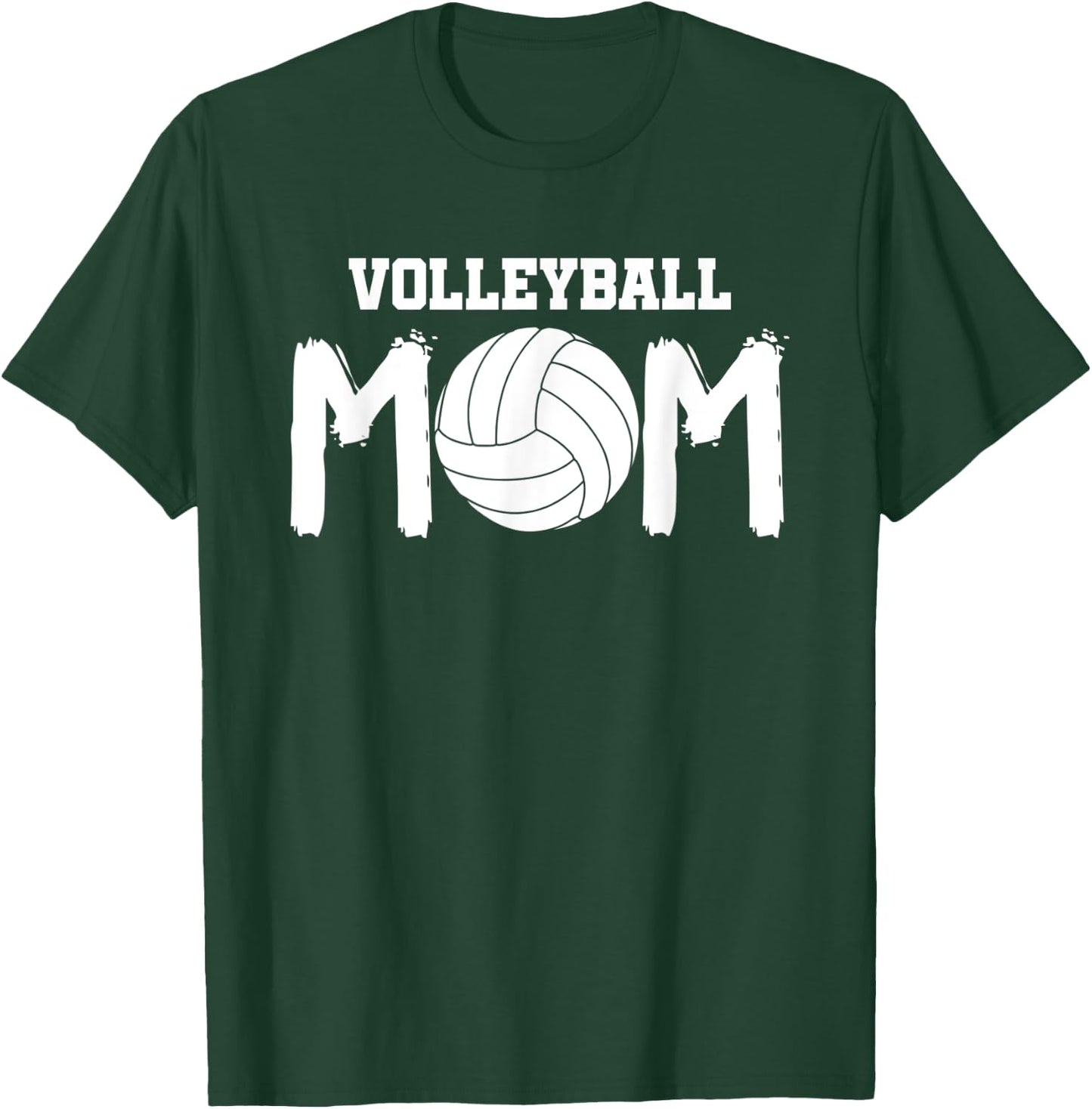 Women's Volleyball Mom Funny Mothers Day Gift T-Shirt - T-Shirt | Forest