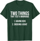 Funny Fishing Saying Docking A Boat Marriage T-Shirt - T-Shirt | Forest