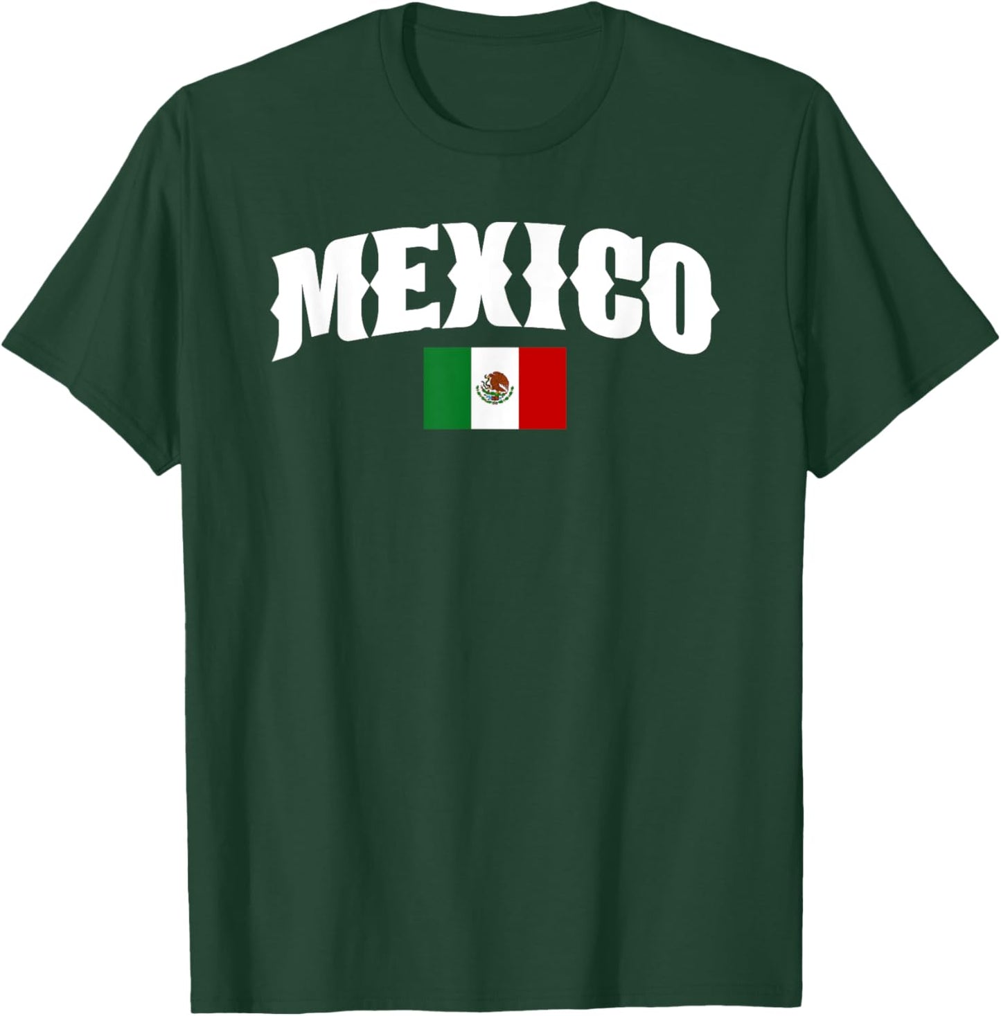 Mexiko-Flaggen-Design T-Shirt - T-Shirt | Forest