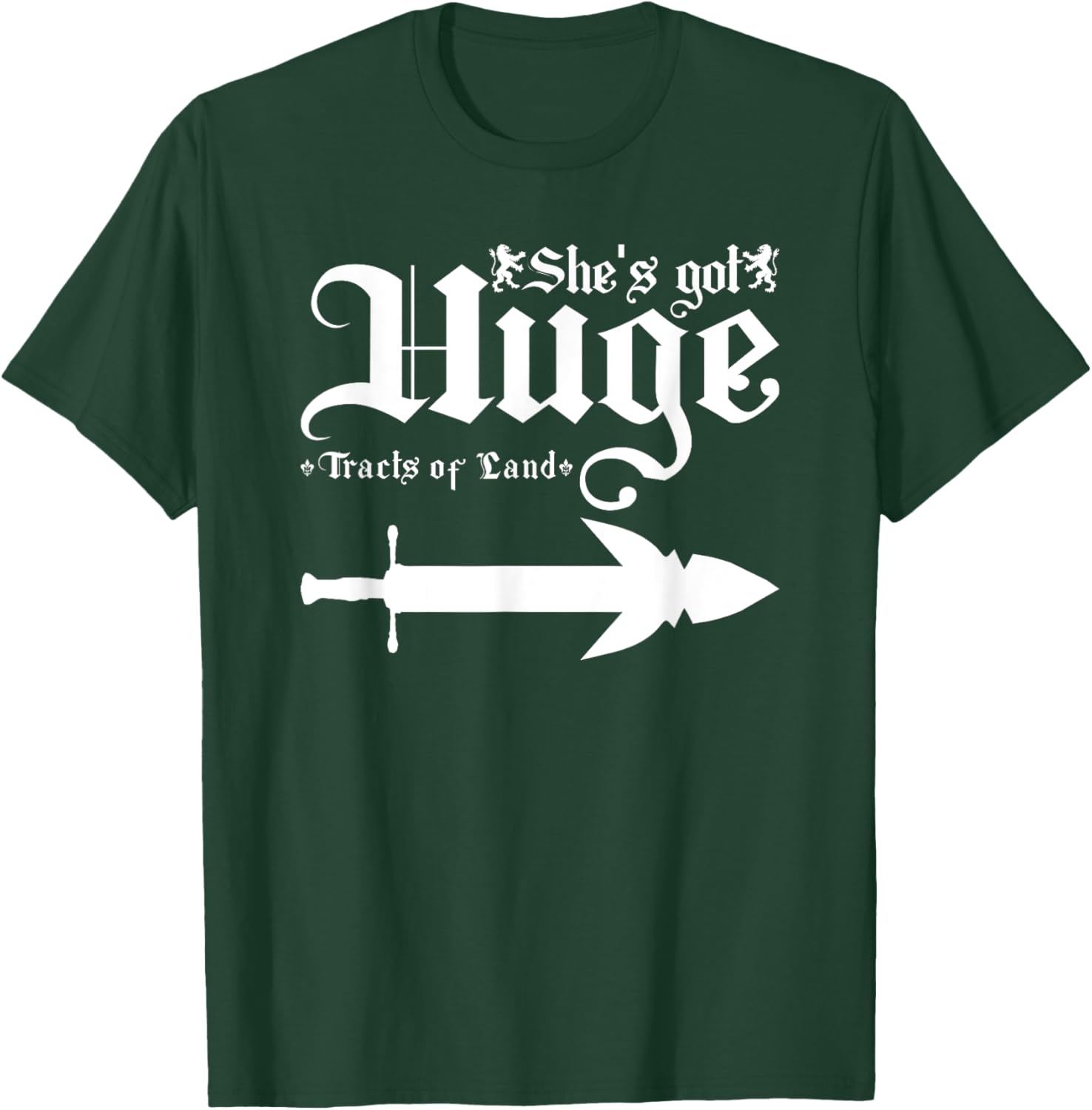 Renaissance Festival Huge Tracts Of Land Ren Faire Couple T-Shirt - T-Shirt | Forest