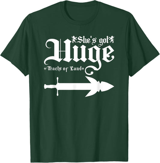 Renaissance Festival Huge Tracts Of Land Ren Faire Couple T-Shirt - T-Shirt | Forest