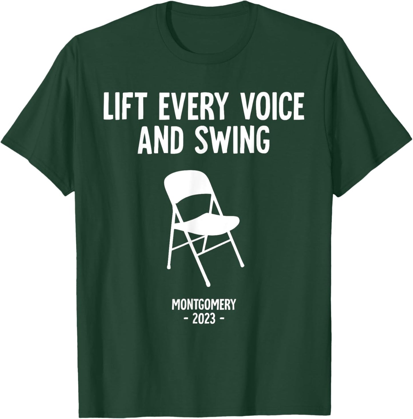 Montgomery Riverfront Brawl Chair Alabama Black History T-Shirt - T-Shirt | Forest