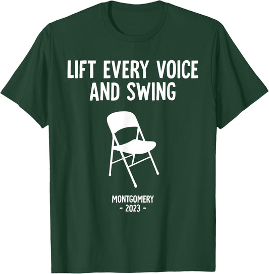 Montgomery Riverfront Brawl Chair Alabama Black History T-Shirt - T-Shirt | Forest