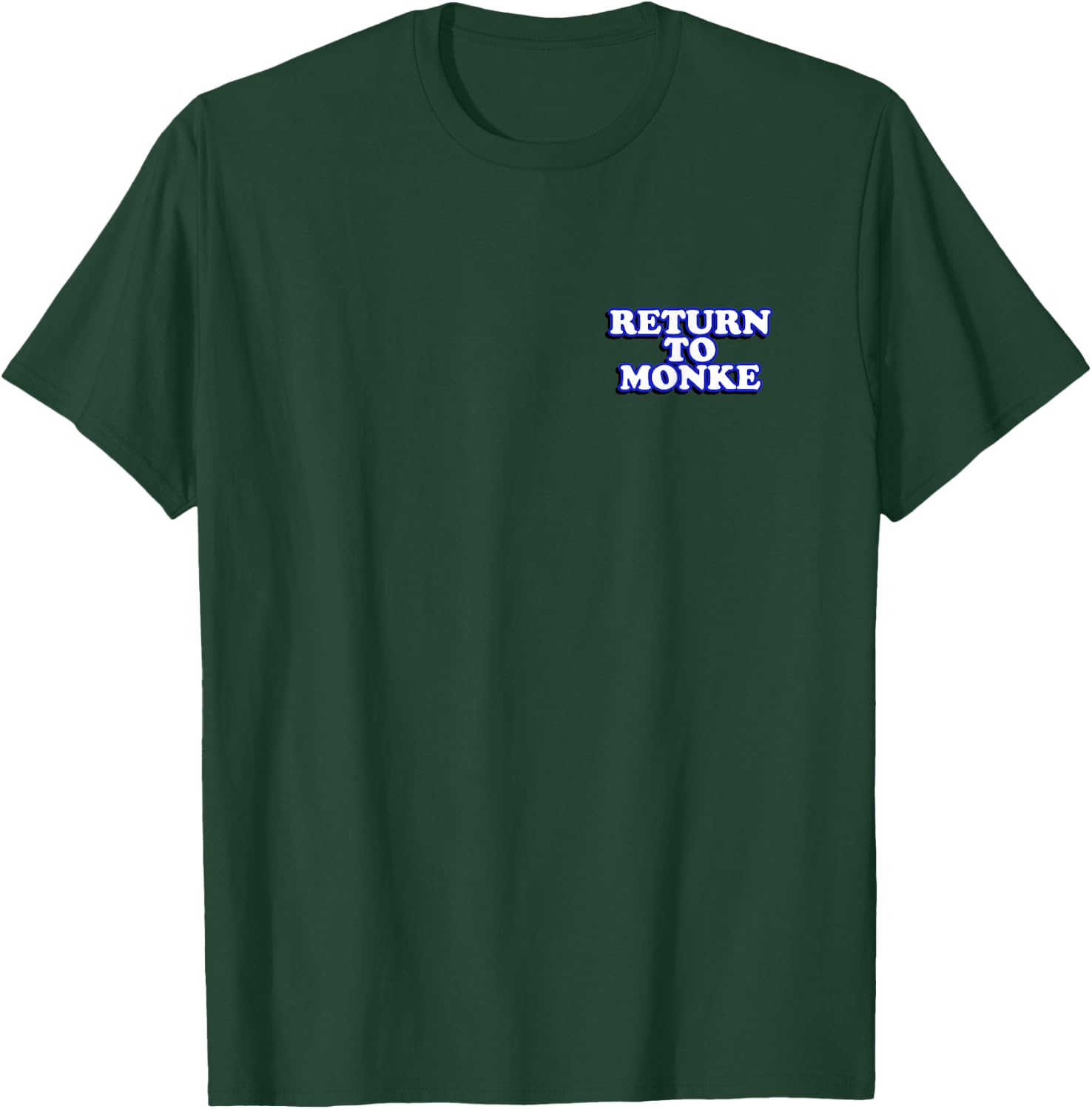Return to Monke - Reject Modernity, Embrace Tradition T-Shirt - T-Shirt | Forest