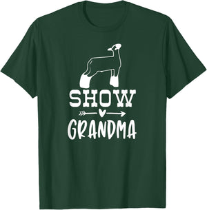 Show Lamp Grandma Sheep Show Grandma T-Shirt - T-Shirt | Forest
