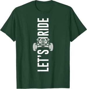 SXS UTV Let's Ride X3 T-Shirt - T-Shirt | Forest