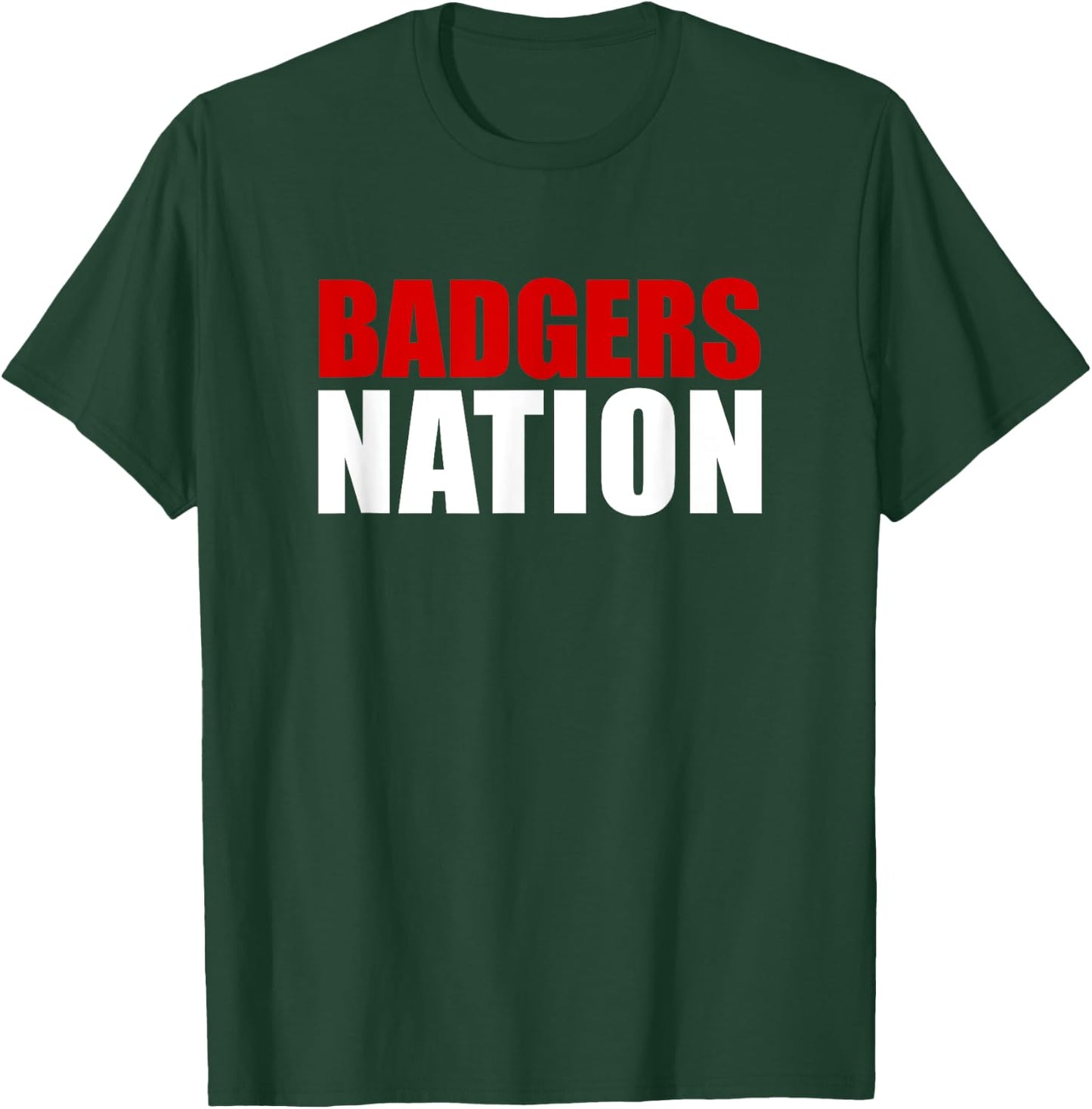 Arkadelphia Badgers Nation HS T-Shirt - T-Shirt | Forest