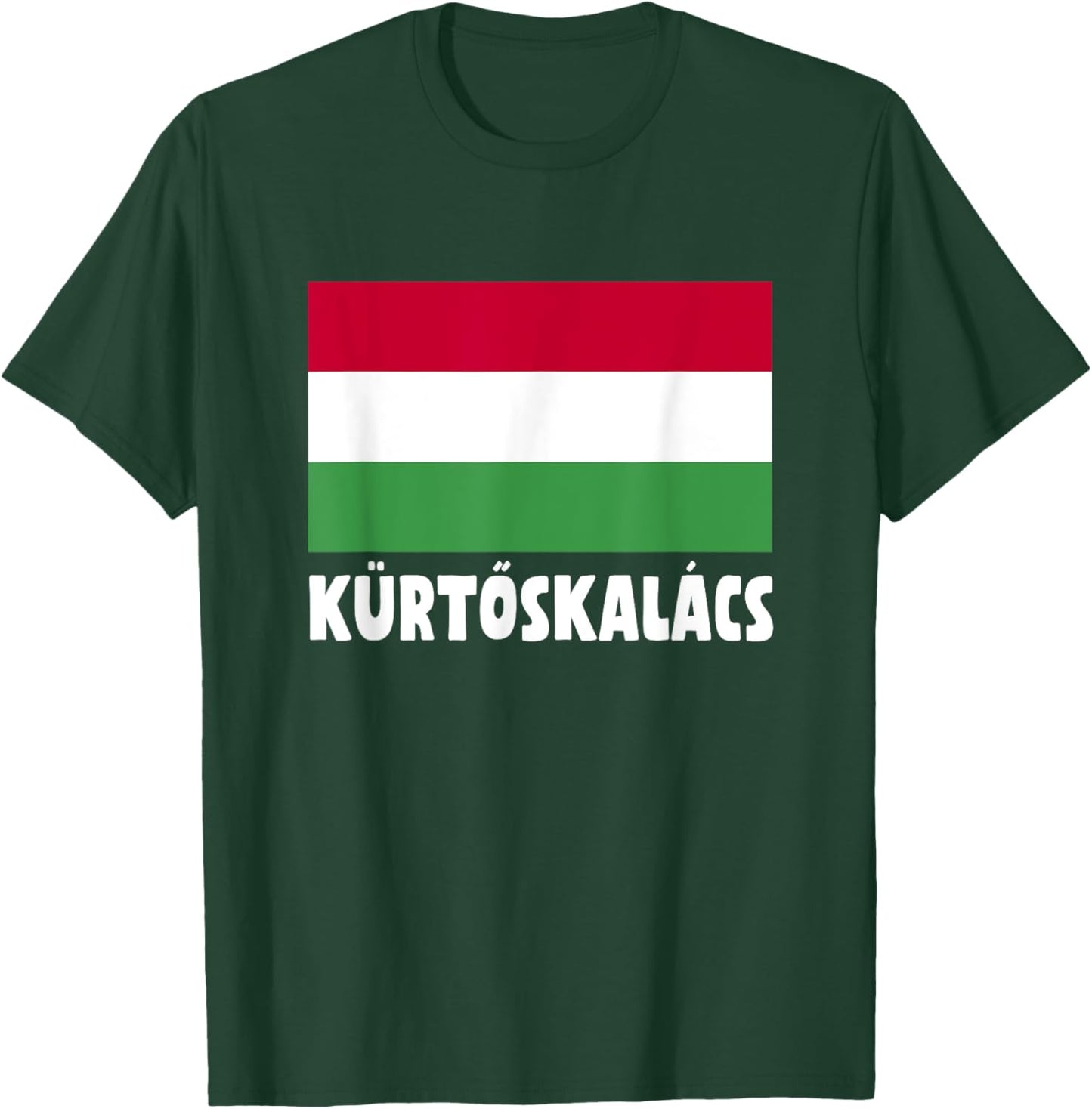 Kürtöskalacs Hungary Flag Apparel Sweet Spiral Pastry T-Shirt - T-Shirt | Forest