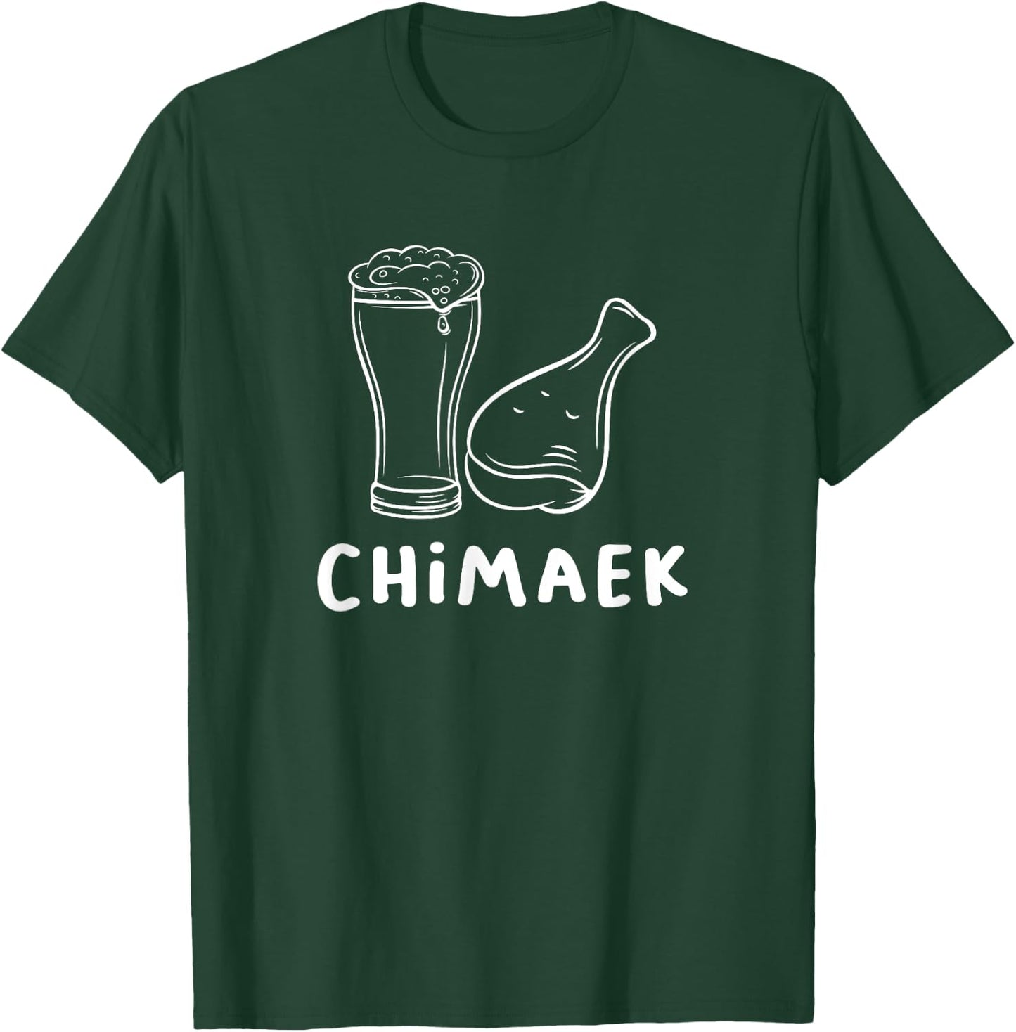 Chimaek Korean Fried Chicken and Beer Foodie T-Shirt - T-Shirt | Forest