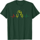 Black Power Fist Heartbeat African American Pride Men Women T-Shirt - T-Shirt | Forest