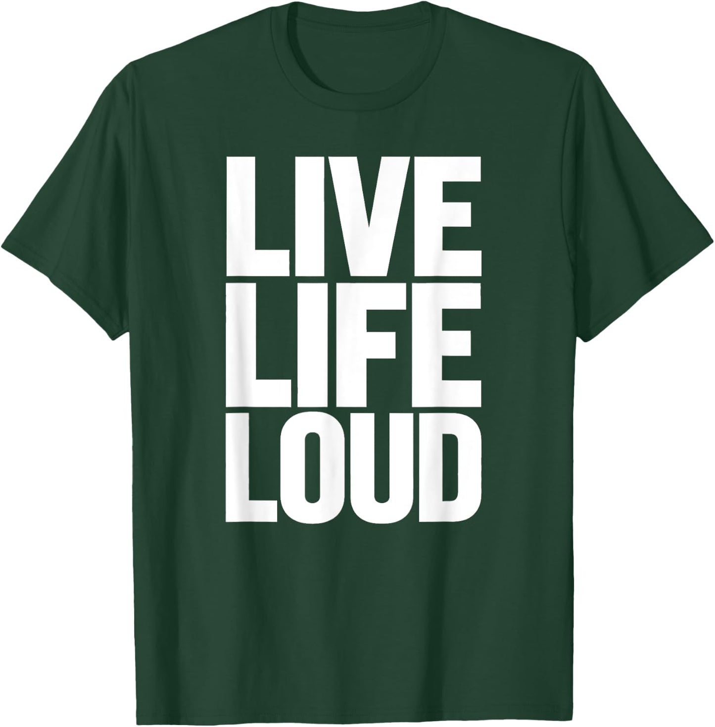 Live Women Life Loud Motivational Men Kids T-Shirt - T-Shirt | Forest