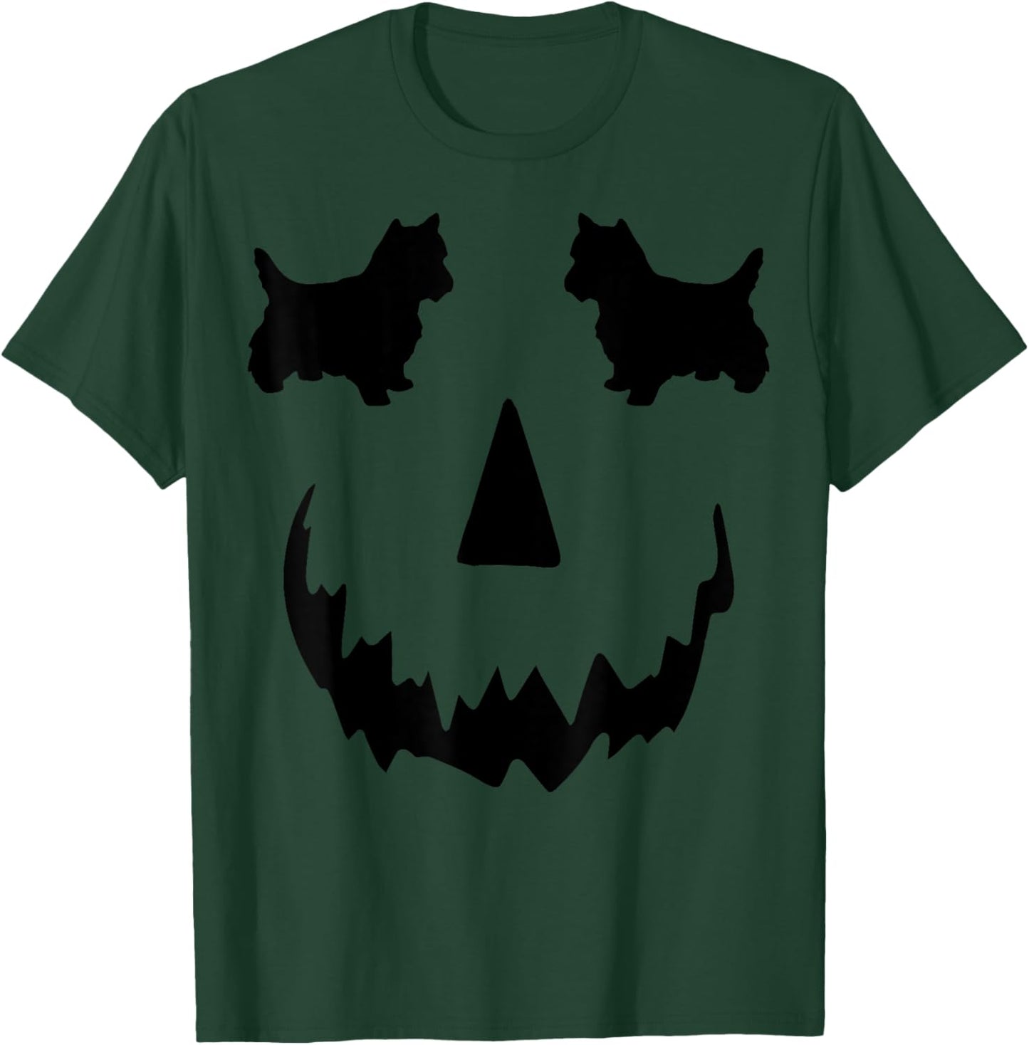 pumpkin Westie halloween West Highland WhiteTerrier T-Shirt - T-Shirt | Forest