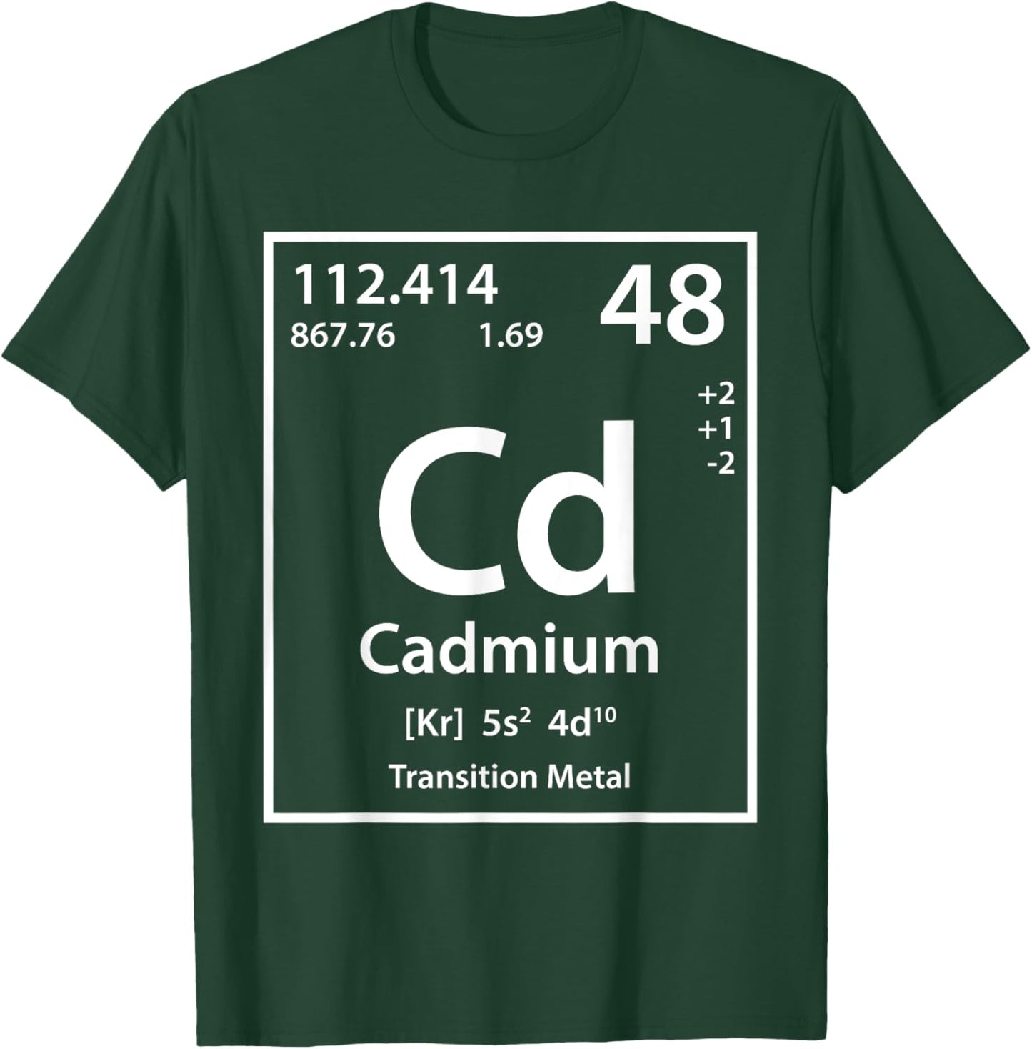 Cadmium Element (white) T-Shirt - T-Shirt | Forest