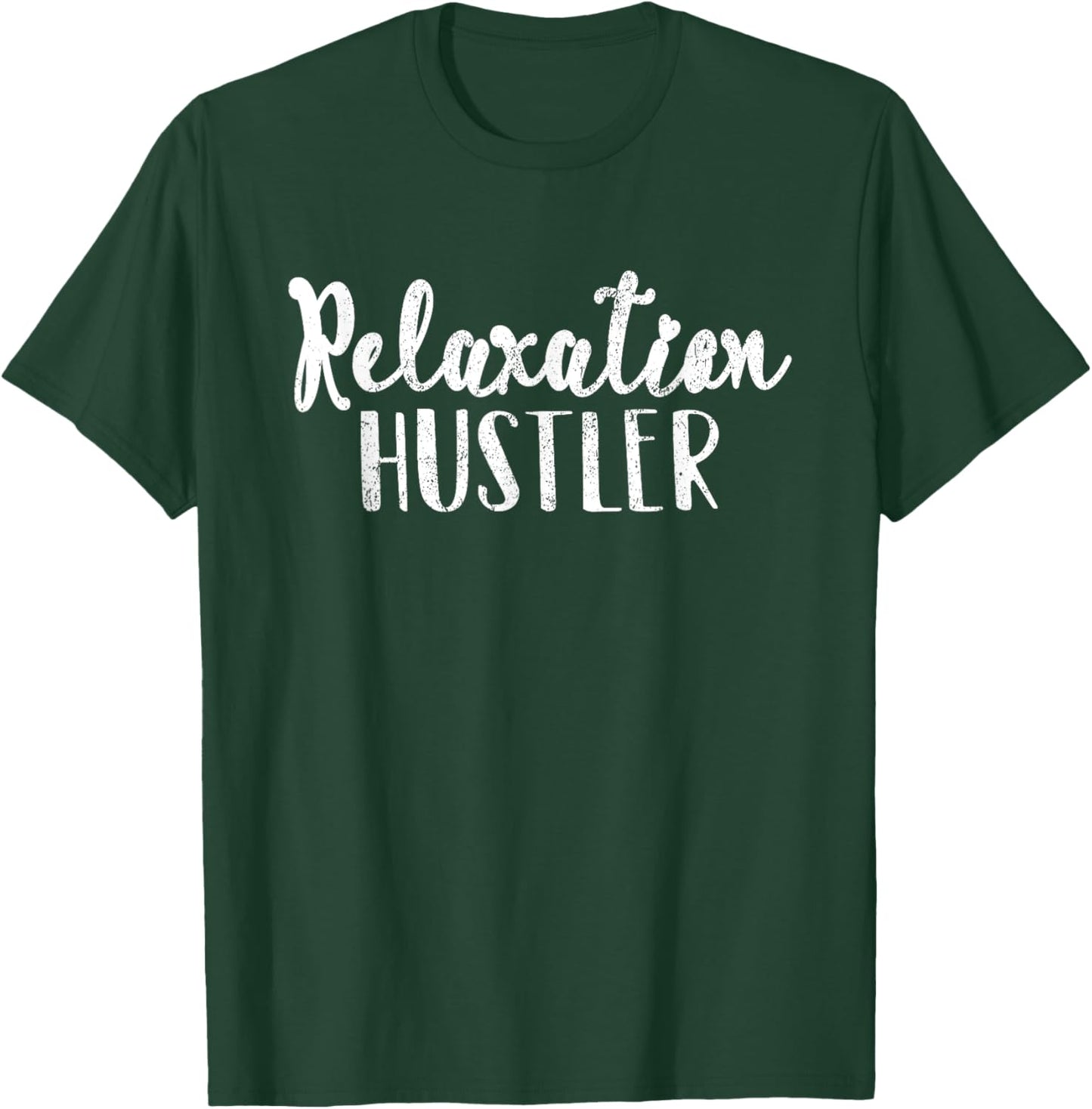 Vintage Relaxation Hustler Massage Therapist Massage LMT T-Shirt - T-Shirt | Forest