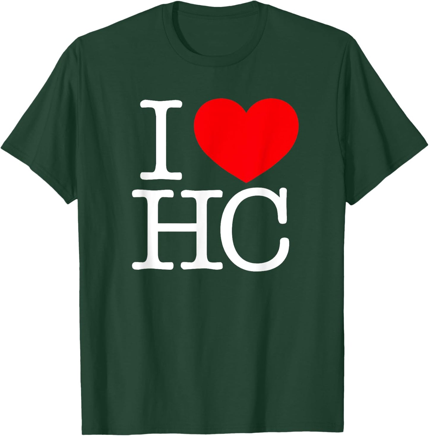 I Love (Heart) HC T-Shirt - T-Shirt | Forest