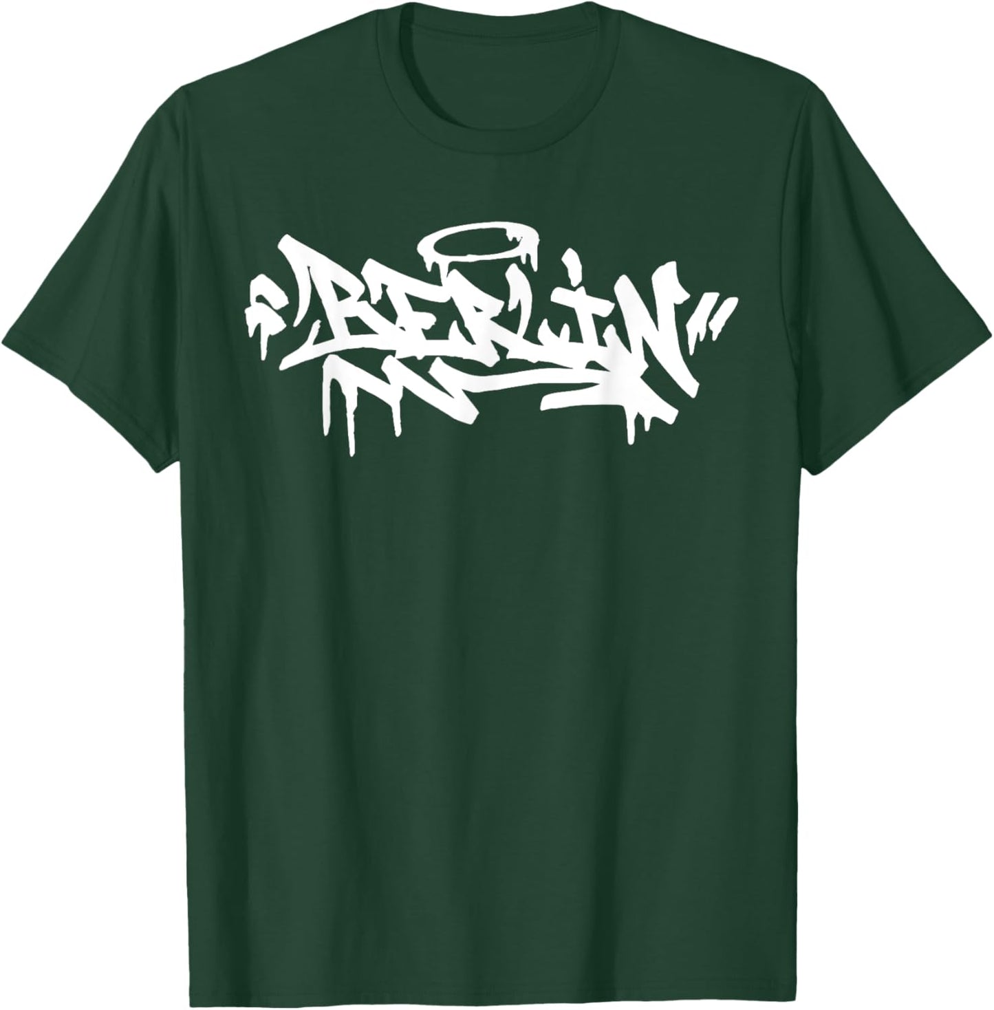 Berlin City Graffiti Street Art Handstyle Deutschland Hip Hop T-Shirt - T-Shirt | Forest