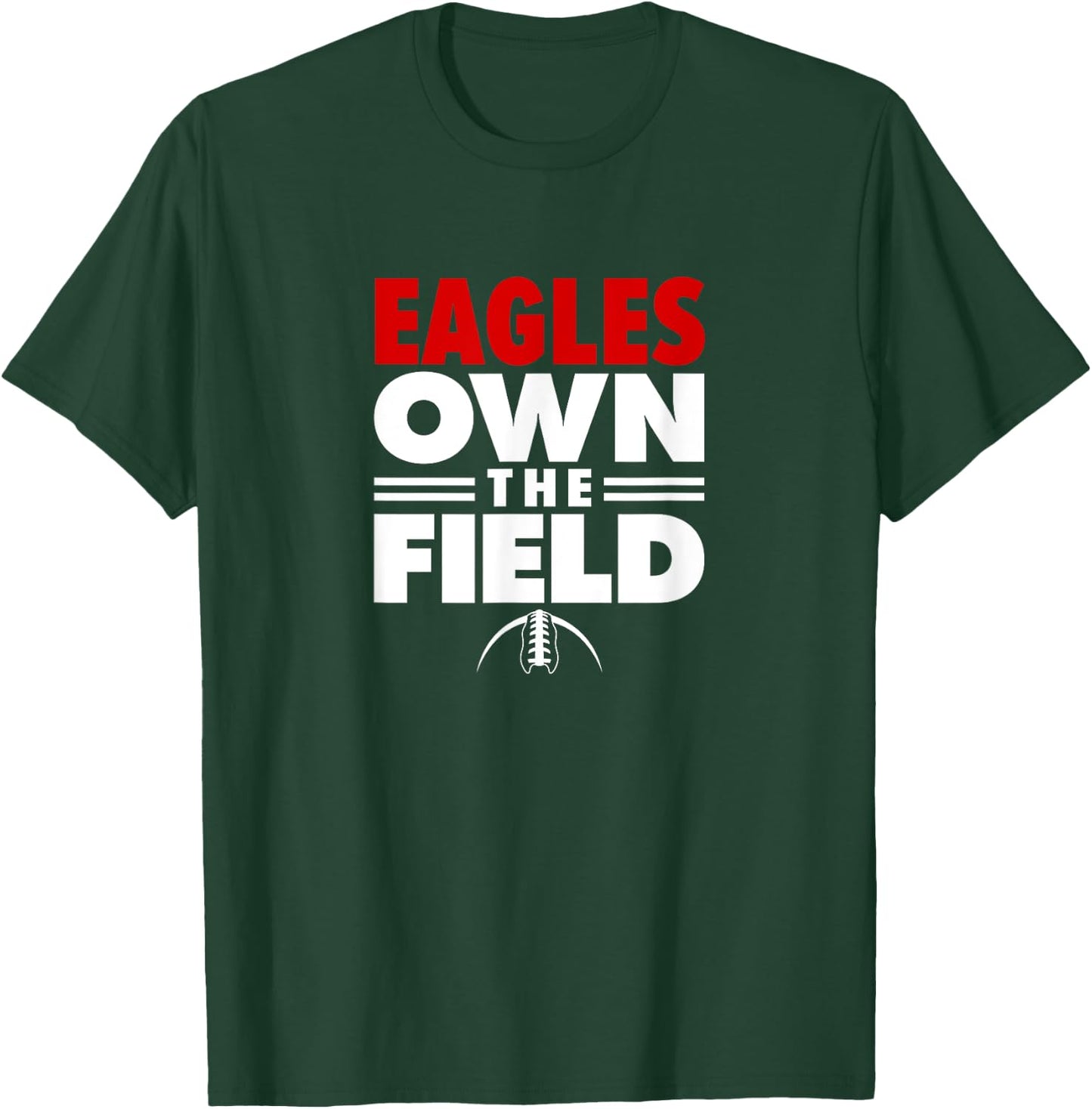 East Rockingham High School Own the Field T-Shirt - T-Shirt | Forest