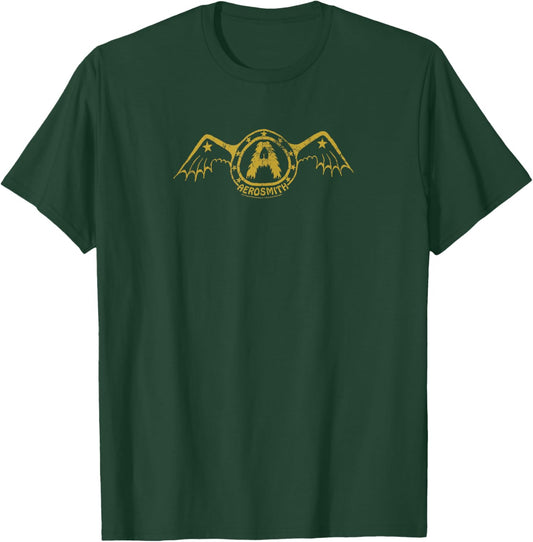 Aerosmith - Golden Wings T-Shirt - T-Shirt | Forest