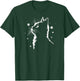 Cute Cat Snow Snowflakes Kitty Cat Women T-Shirt - T-Shirt | Forest