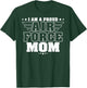 I Am A Proud Air Force Mom Patriotic Pride Military Mother Women Men T-Shirt - T-Shirt | Forest