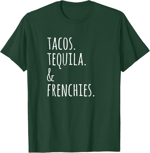 Tacos Tequila And French Bulldogs Funny Dog Women