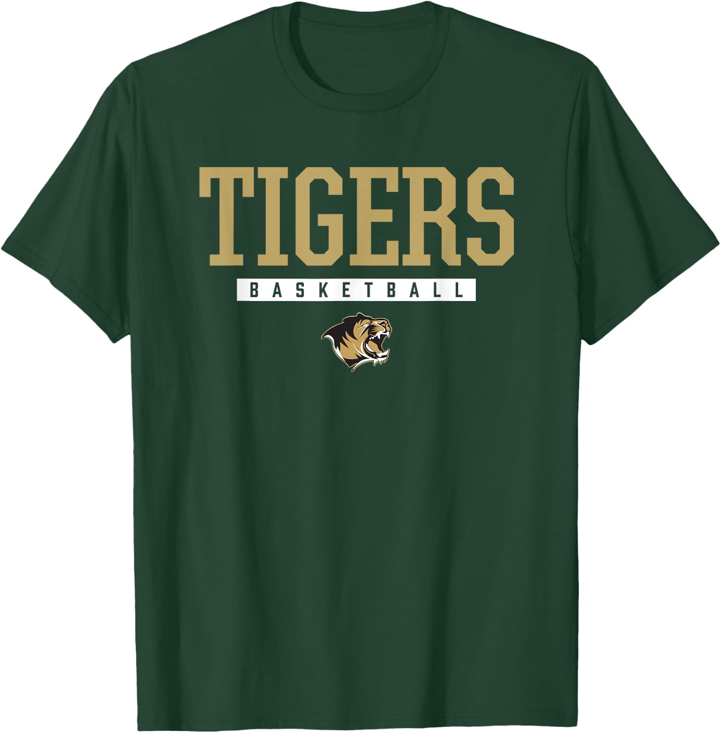 Bentonville Tigers Logo Basketball HS T-Shirt - T-Shirt | Forest