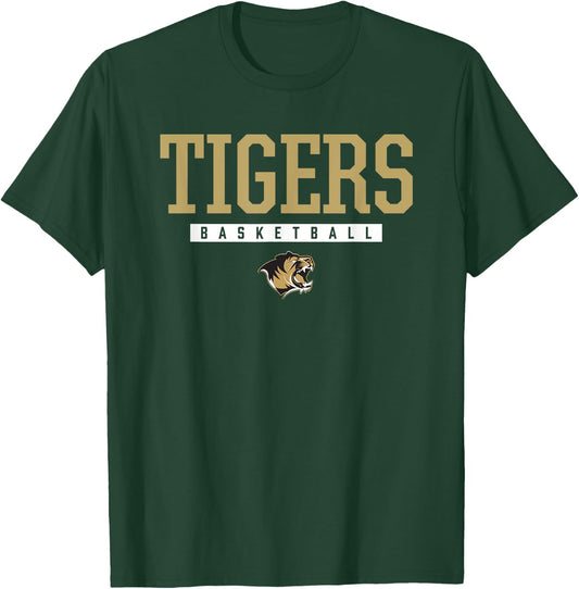 Bentonville Tigers Logo Basketball HS T-Shirt - T-Shirt | Forest