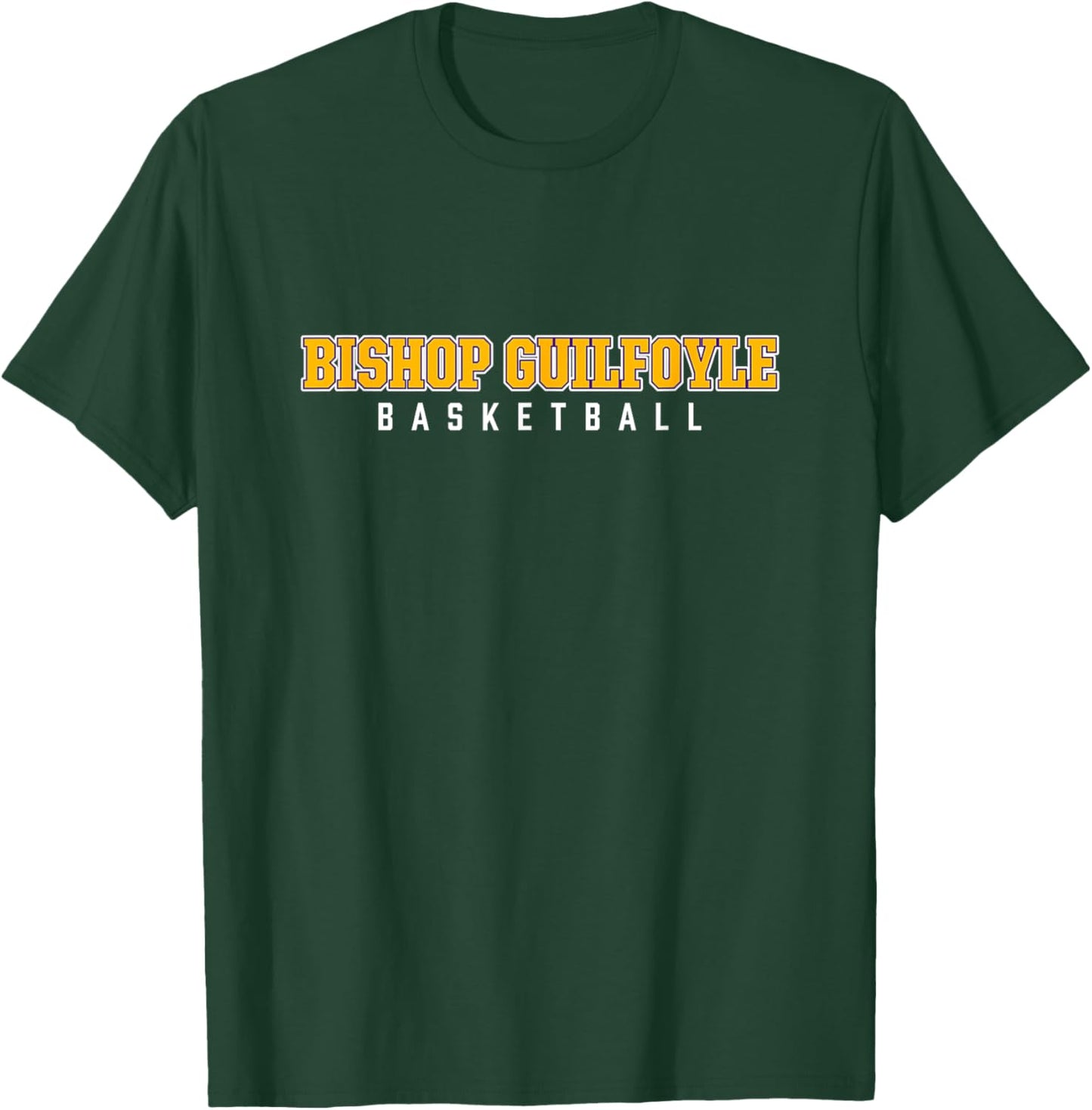 Bishop Guilfoyle High School Basketball T-Shirt - T-Shirt | Forest