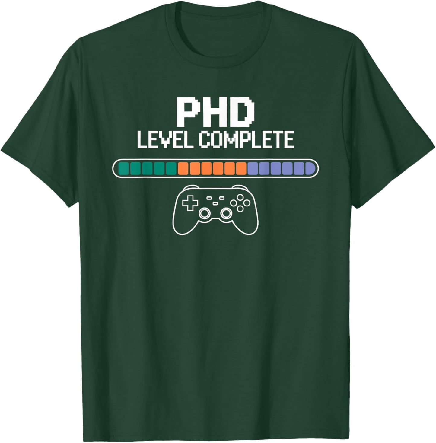 PhD Level Complete Doctorate PhD Graduation Men Women T-Shirt - T-Shirt | Forest