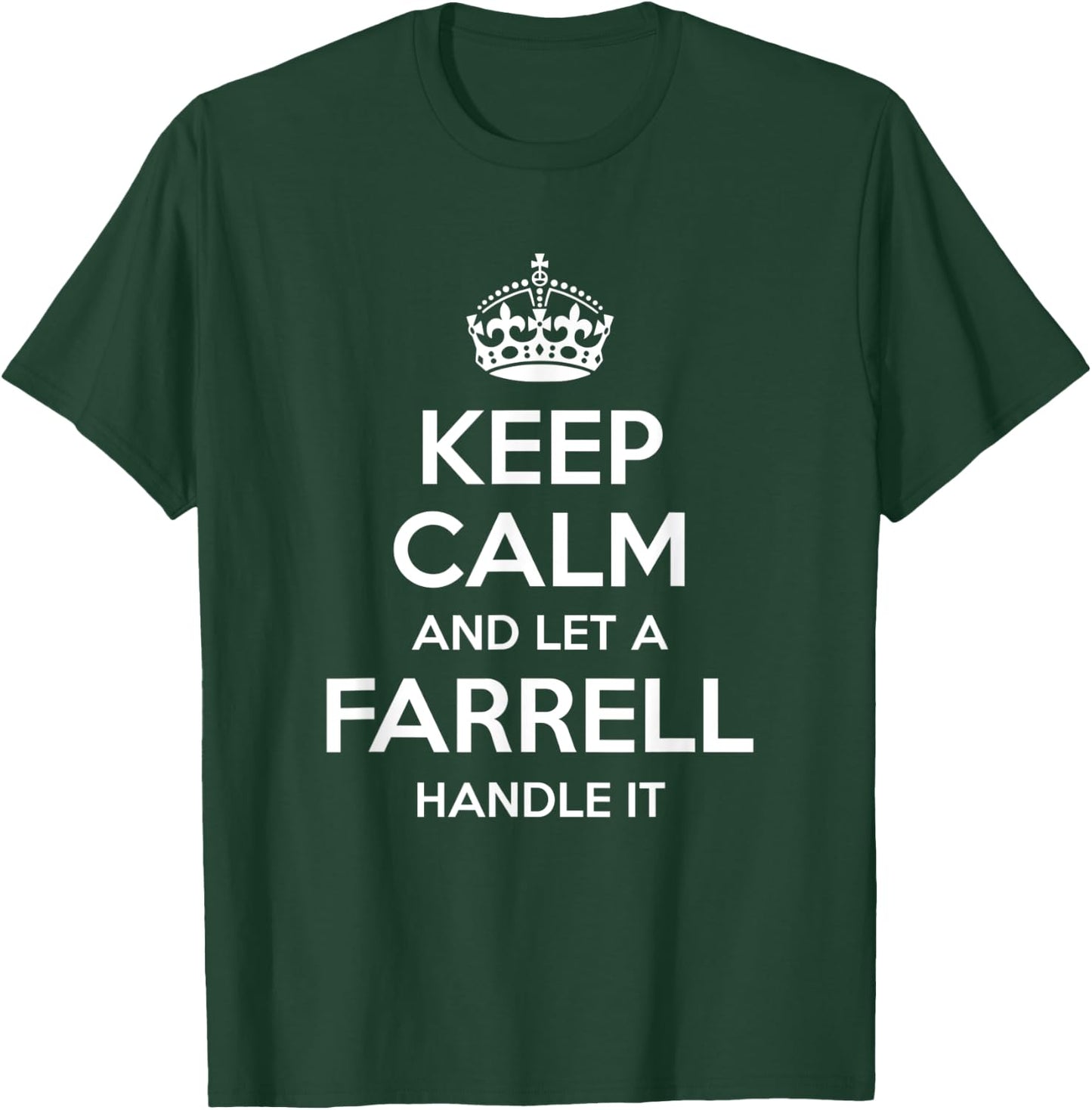 FARRELL Funny Surname Family Tree Birthday Reunion Gift T-Shirt - T-Shirt | Forest